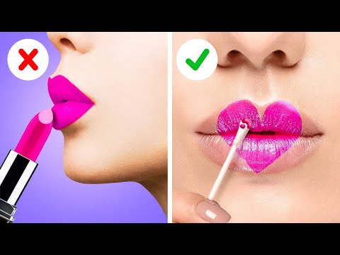 Видео: +10 советов по красоте и впечатляющие ЛАЙФХАКИ для макияжа