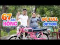 Nghệ Sĩ Tiết Cương review xe 67 độ siêu cute màu hổng của biker nữ 2k2