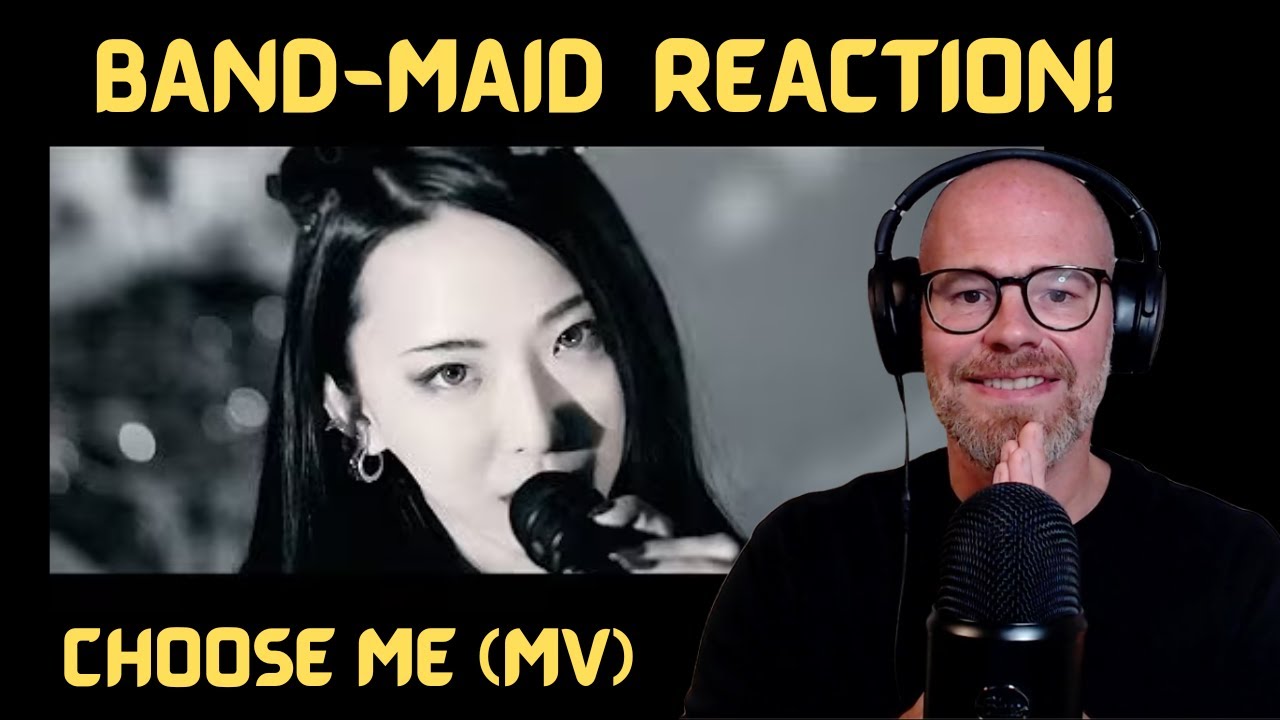 VB Reacts to BAND-MAID | Choose me (Official Music Video)