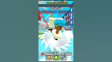 FINNALY 300REBIRTHS!!!!!!! #roblox #TITAN TRAINING SIMULATOR