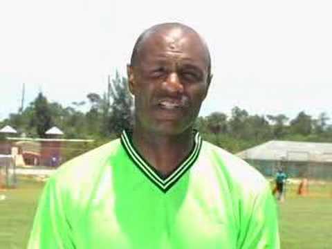 Sir Jack Hayward, Luther Blissett: talk Bahamas Soccer Camp