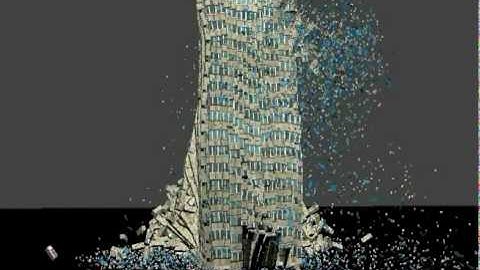 Building collapse test 02