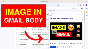 How to Put Image In Email Body - Gmail