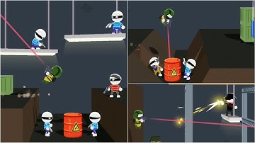 Johnny Trigger All Levels 425 Bossfight Gameplay | Unlocked New Automatic Gun |