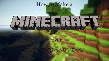 How to Make a Minecraft Server WITHOUT Port Forwarding OR Hamachi!!!
