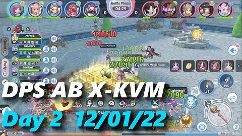 DPS AB Cross-KVM day 2 12/01/2022 | rox | Ragnarok X: Next Generation