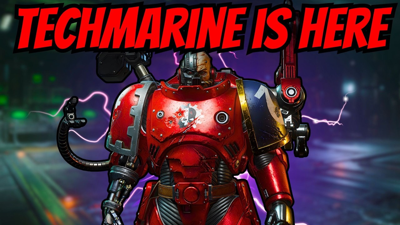 TECHMARINE UPDATE IS OUT and LEVELING+BUILD TESTING in SPACE MARINE 2