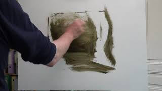 A Few Basics - How To Start An Oil Landscape Painting