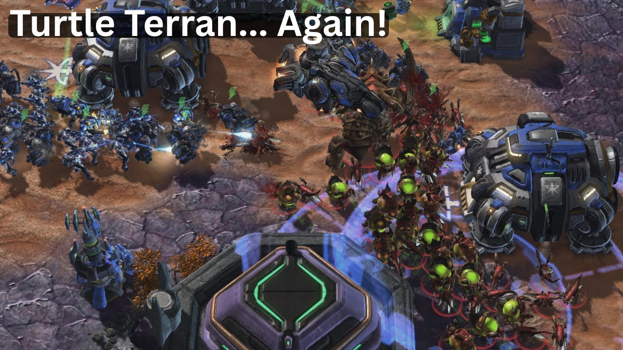 The Good Old Terran Strategy: Turtle (Diamond League Starcraft 2)