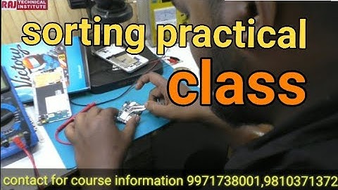 Mobile Smartphone iPhone EMMC Programming Course In Delhi | Raj Technical Institute | call9810371372