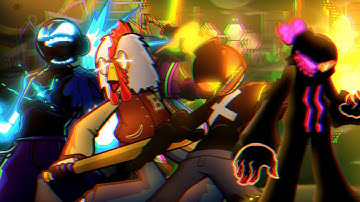 FNF Mashup Remix: Mirror Confrontation [Ballistic HQ X Infernum X B2llistic X Bomblitz]