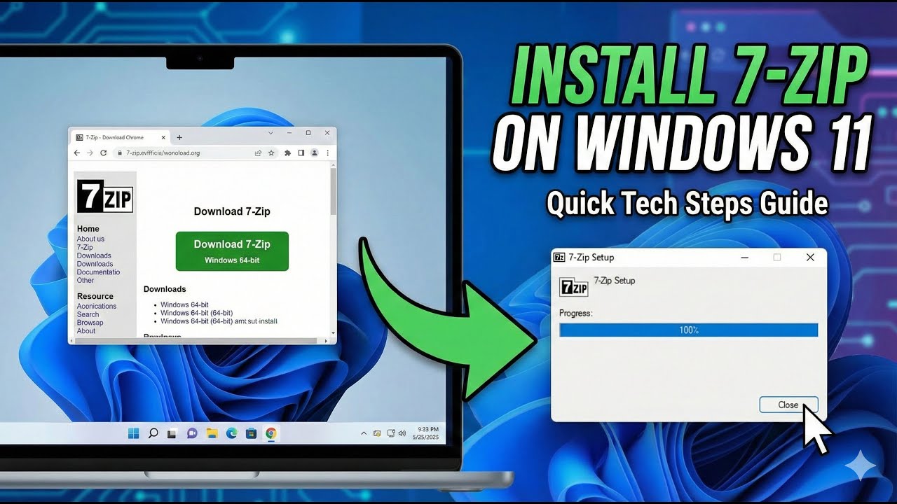 How to Download and Install 7-Zip on Windows 11 (2026) - YouTube