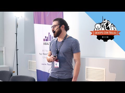 DataOps - Vazha Pirtskhalaishvili and Erekle Magradze at DevOps Con Tbilisi 2018