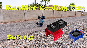 Traxxas Rustler Dual Cooling Fan Install
