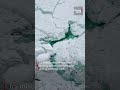Freezing temperatures transform Niagara Falls into icy winter spectacle