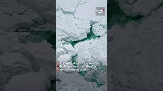 Freezing temperatures transform Niagara Falls into icy winter spectacle