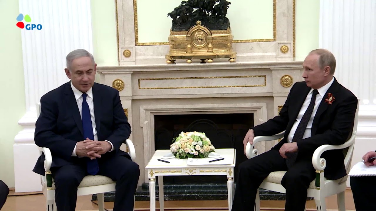 PM Netanyahu Meets Russian President Putin