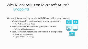 Cloud Messaging with NServiceBus and Microsoft Azure | Mauro Servienti, Yves Goeleven & Sean Feldman
