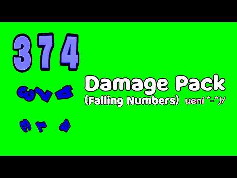 Fortnite Falling Damage Green Screen Pack