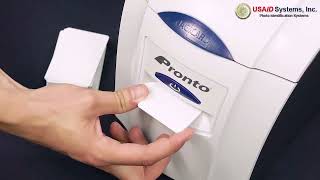 MAGICARD PRINTER PRONTO Handfeeding Cards