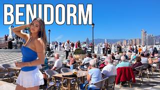 Benidorm Walking Tour 4K 🇪🇸 | Early Season Vibes Right Now