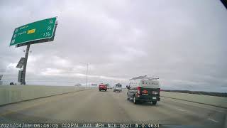 J. J. Keller NC110 Road-Facing Dash Camera - Road-Facing QHD Stand-Alone Dash Cam 64443