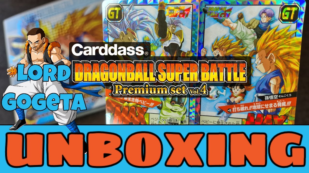 Carddass: DragonBall Super Battle - Premium Set Vol.4 (Limited