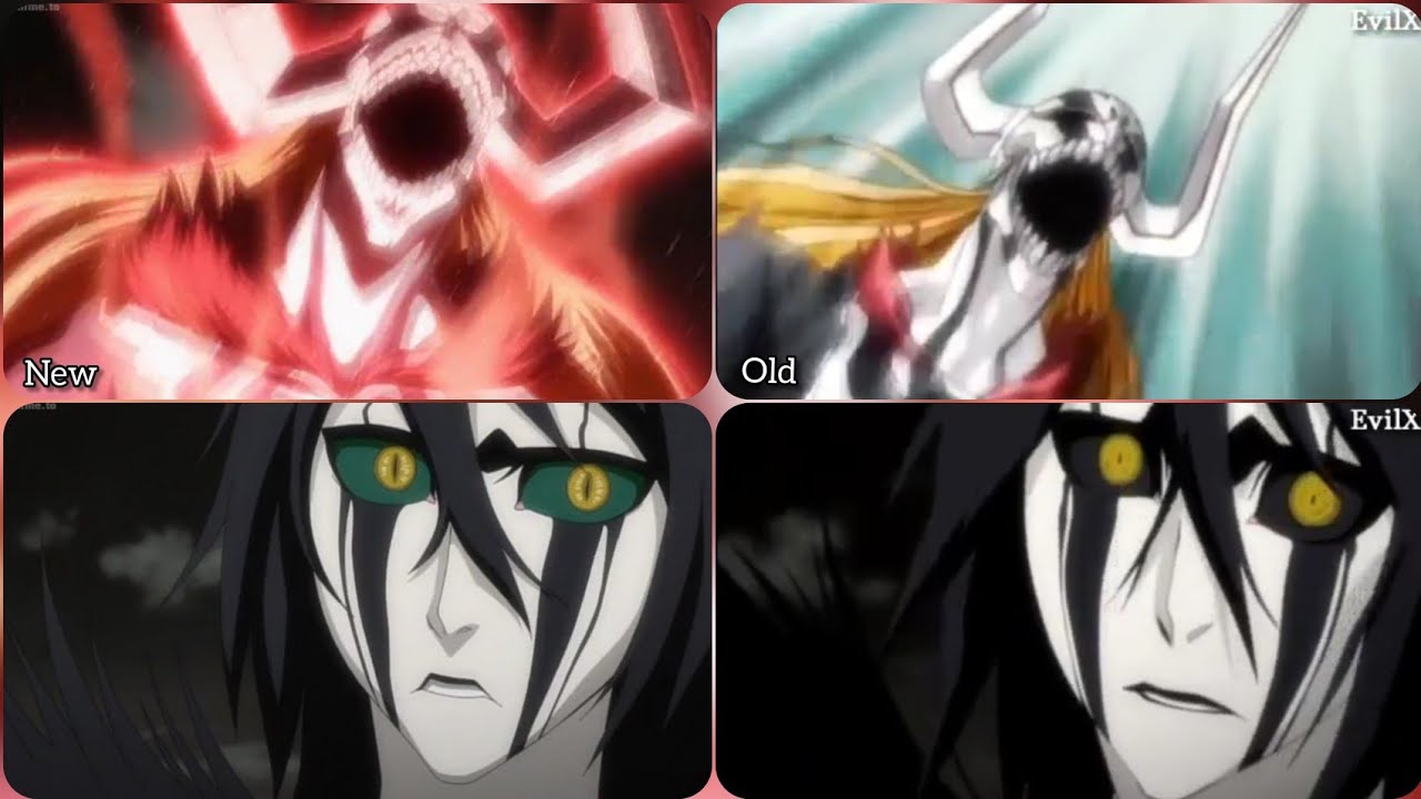 Bleach: Episode 271 - Old vs New Animation  Ichigo Vasto Lorde vs Ulquiorra  Segunda Etapa 