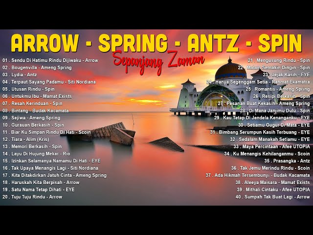 Arrow - Spring - Antz - Spin | 40 Lagu Rock Kapak Terpopuler Terbaik Sepanjang Masa - Lagu Malaysia class=