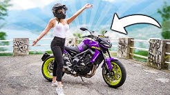 GAIA HA PROVATO LA MIA MOTO! 😂 ❤️