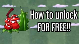 How to unlock Holly Barrier for FREE! | (WORKING 2024) | Plants vs. Zombies 2 screenshot 2
