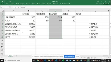 Ejercicio 1 de Excel Básico.
