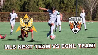 MLS NEXT TEAM VS ECNL TEAM CRAZY MATCHUP.. WHO WINS? | KSA U17 vs Concorde Fire U17