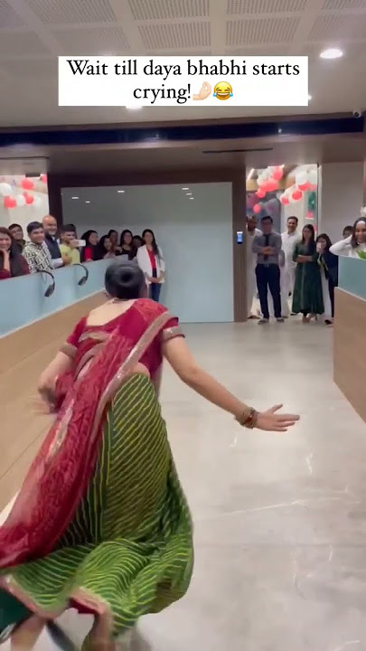 Daya Bhabhi Ka Dance/Garbha Copy 😂😅 #shorts #tmkoc #viral #trending #dayaben