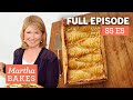 Martha Stewart Makes Pear Tart + Other Favorite Recipes | Martha Bakes S5E5 "Bake It Dark"