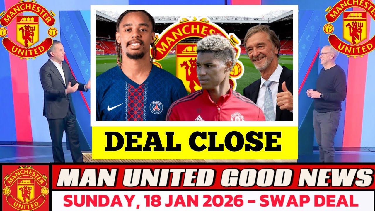 BREAKING 🚨 100% CONFIRMED ✅ RASHFORD RETURNS ✅ BARCOLA SWAP DEAL ✅ MAN UNITED TRANSFER NEWS 🔥 
