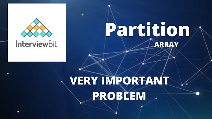 Partition Interviewbit Array (simple and clear solution with code).