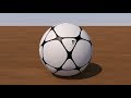 Modelling a Black &amp; white Adidas Soccer Ball in Cinema 4D R17