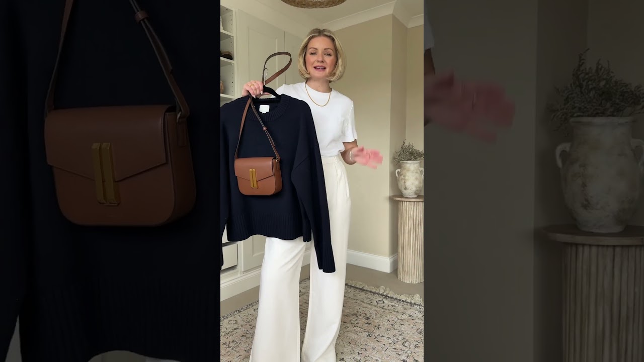 Белые брюки для весеннего образа ✨ 