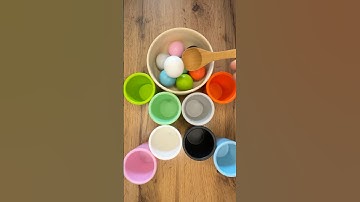 Color sorting ASMR #asmr #art #colorsorting