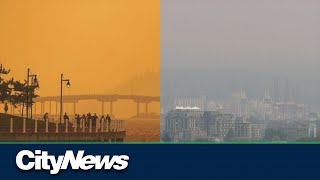 Metro Vancouver under an air quality advisory as wildfire smoke blows in