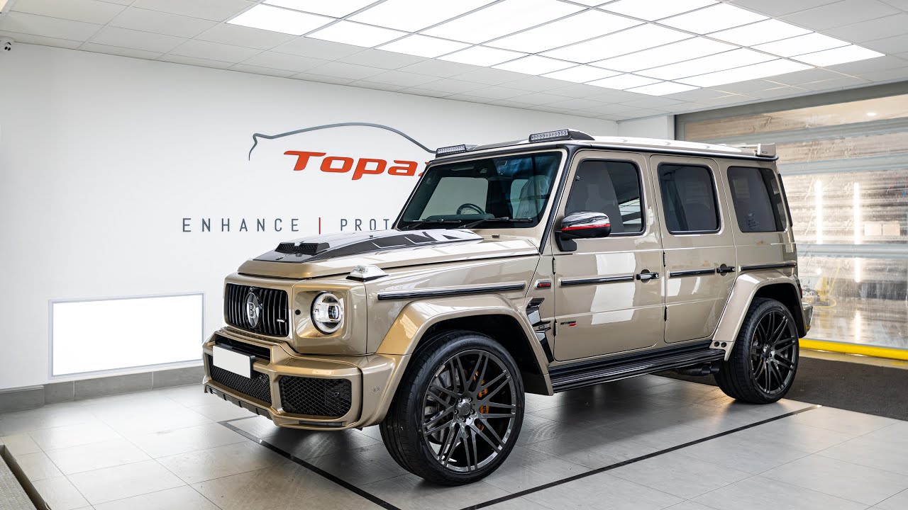 Transforming the Brabus G800 with TopazSkin Colour Change! 