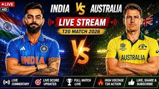India v/s Australia cricket 🏏 live today😱