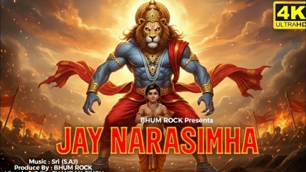 Jay Narasimha | Narasimha Title Song | Vishnu ke Avtar or Bhakt praladh