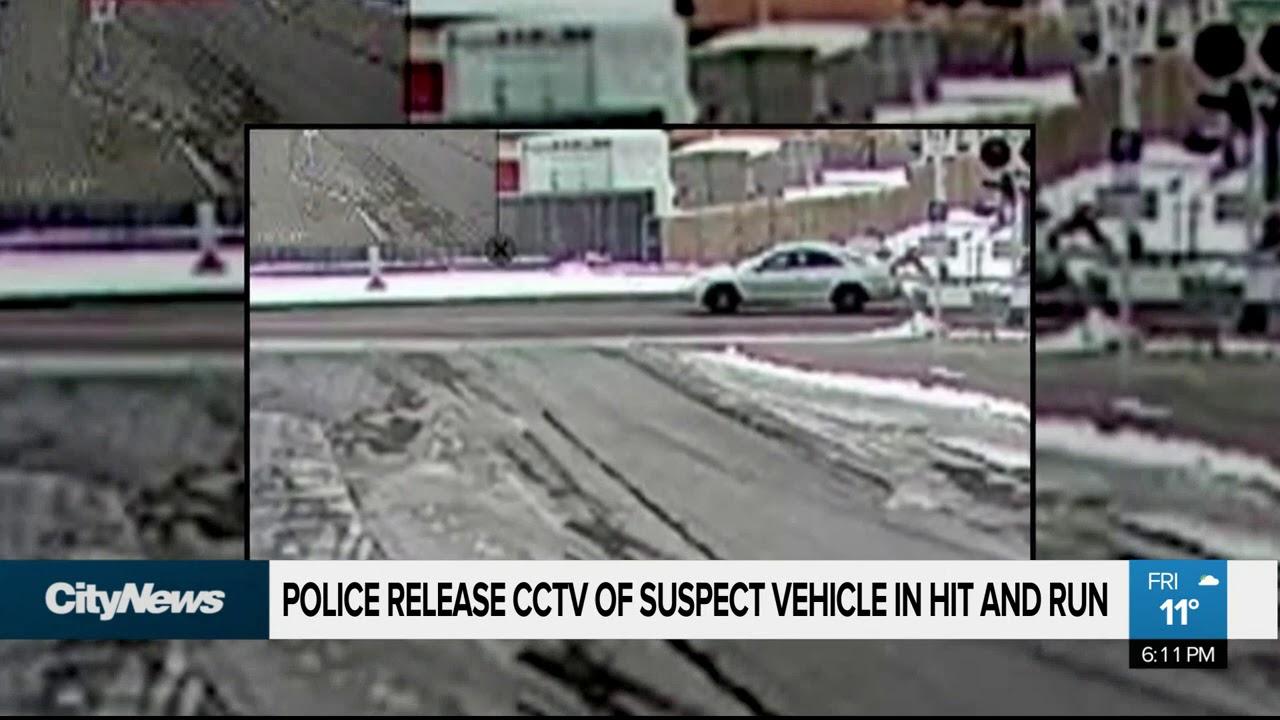 Police release CCTV of suspect vehicle in hit and run - YouTube