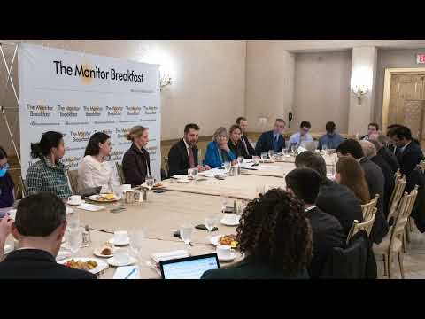 The Christian Science Monitor Breakfast – NEC Director Brian Deese –April 6, 2022