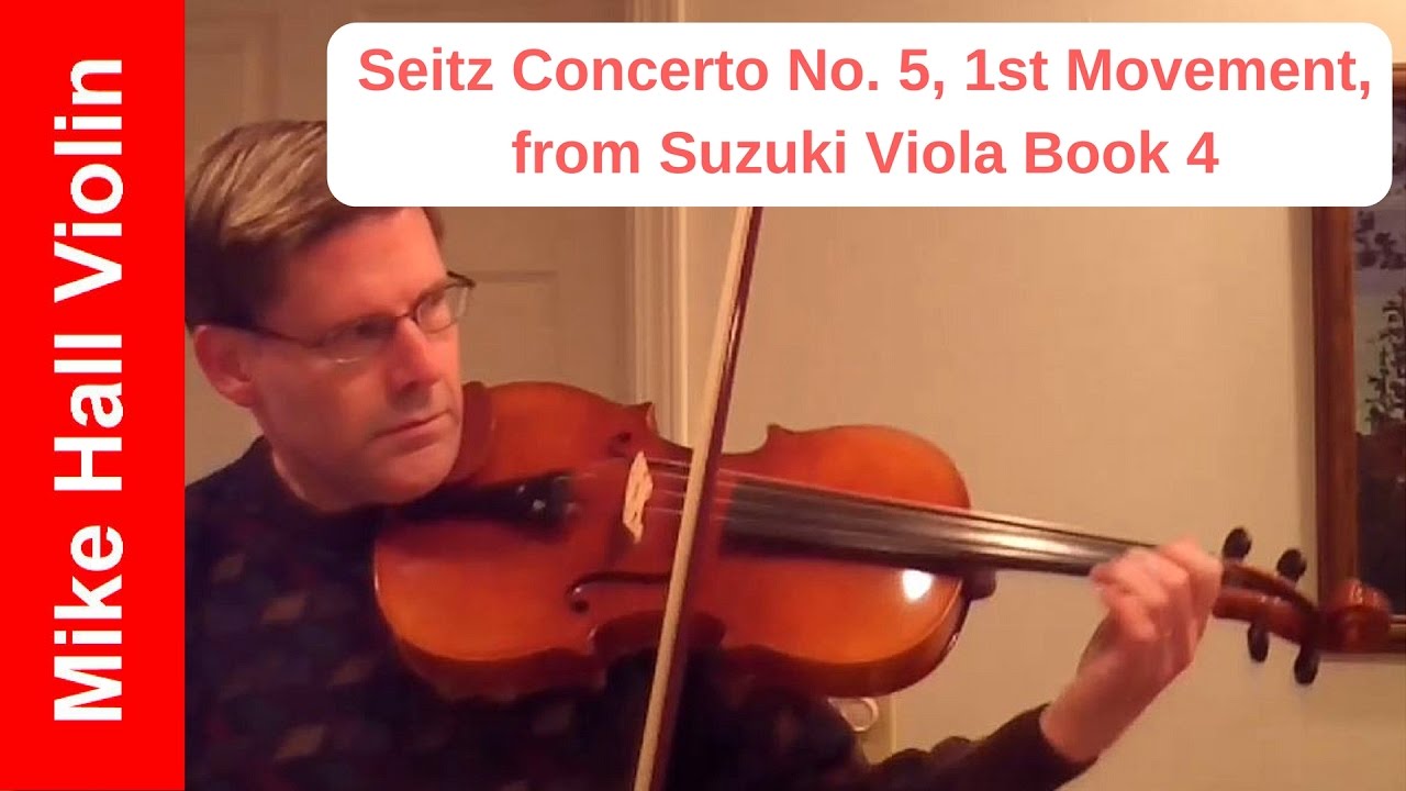 Seitz Concerto No. 5, 1st Movement - #2 from Suzuki Viola Book 4