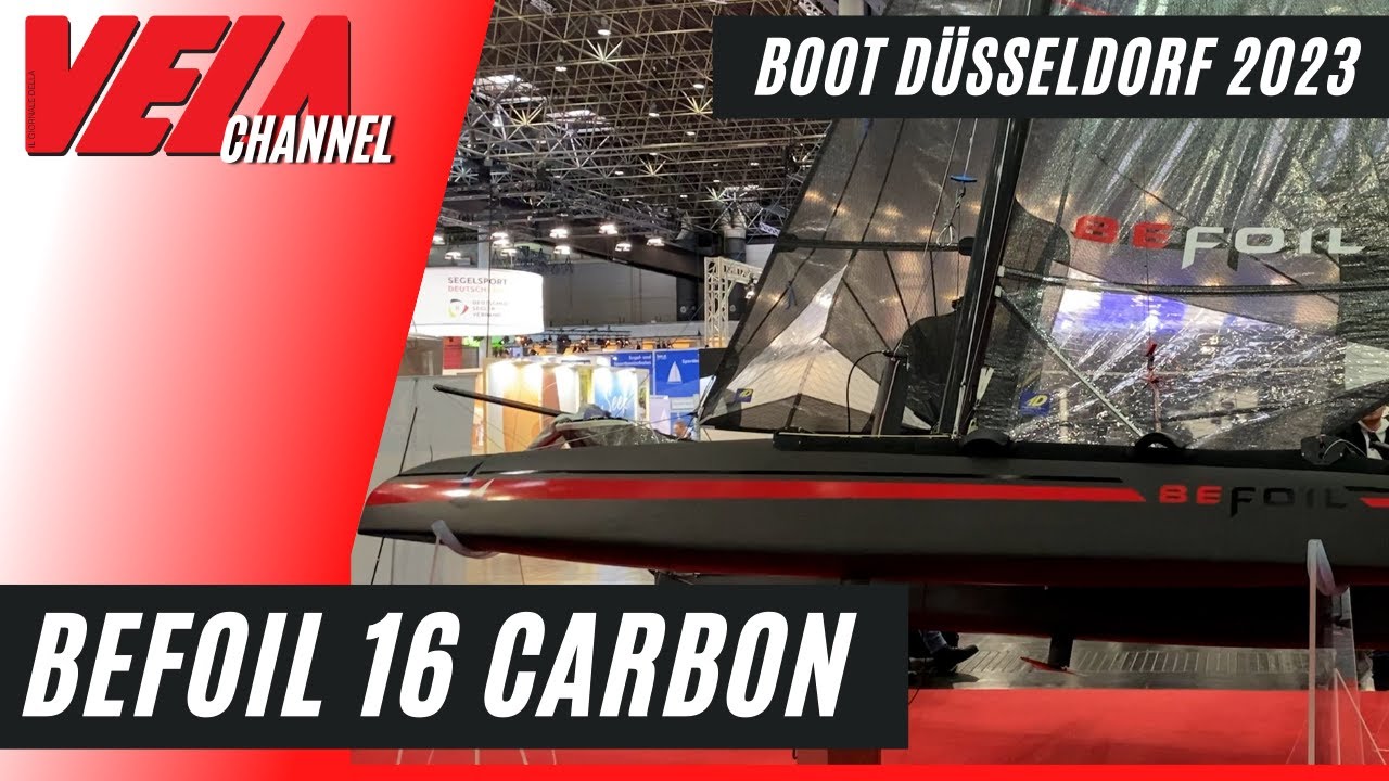 Salone Nautico Dusseldorf 2023 - Befoil 16 Carbon 5 metri per provare le sensazioni da CoppaAmerica