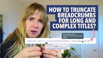 Truncated Breadcrumbs Design for Lengthy and Complex Titles