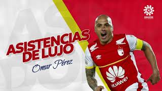 Asistencias de lujo de Omar Pérez en Independiente Santa Fe